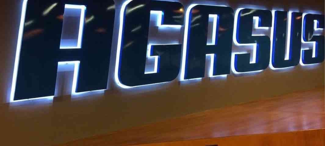 Letra Caixa iluminação